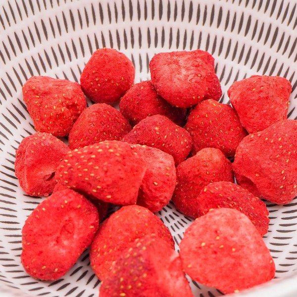 Erdbeeren Gefriergetrocknet